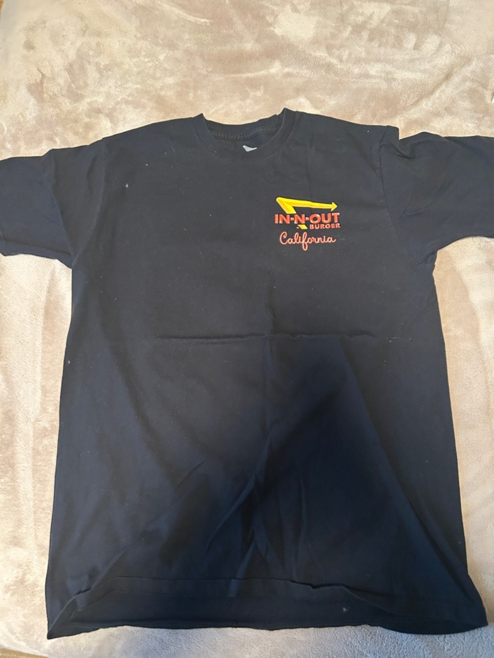 In-N-Out Burger California Logo Black Tee